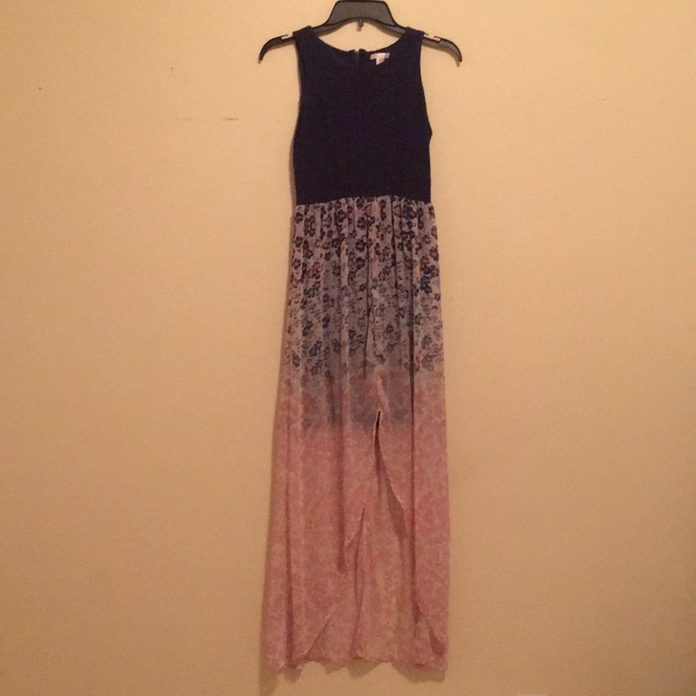 High-low Zipper Dress